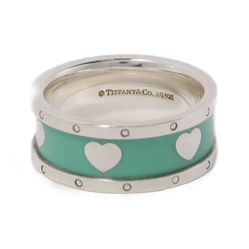 TIFFANY&CO Love Heart Ring Accessories US#6.5 925 Sterling Silver