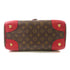 LOUIS VUITTON LV GHW Retiro 2 Way Shoulder Handbag M40546 Monogram Brown Red