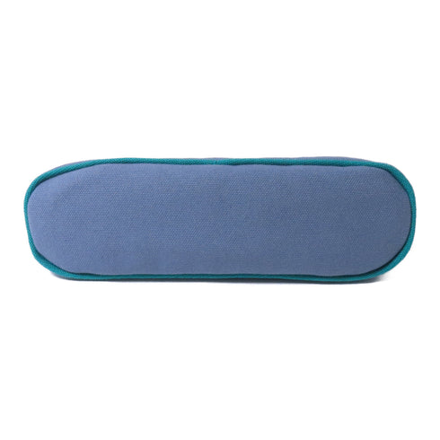 HERMES PHW Pouch Canvas Blue