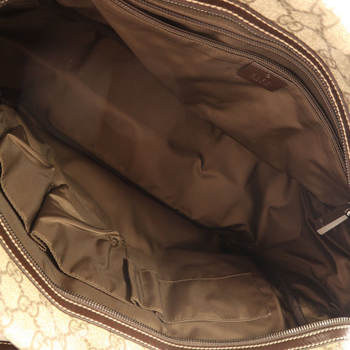 GUCCI GG 2 Way Shoulder Hand Bag PVC coated canvas 201851 Brown