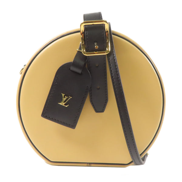 LOUIS VUITTON LV GHW Petite Boite Chapeau 2 Way Shoulder Bag M53138 Brown/Black