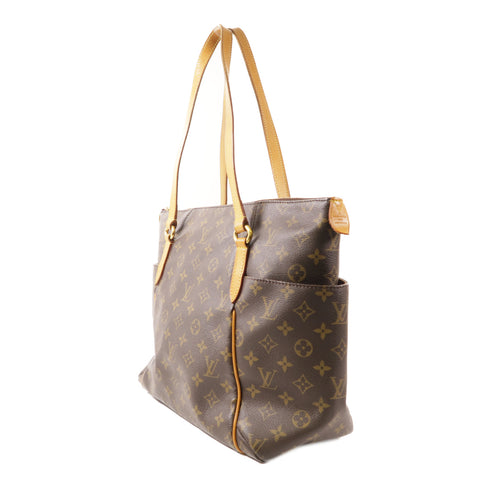 LOUIS VUITTON LV GHW Totally MM Shoulder Tote Bag M56689 Monogram Brown v5