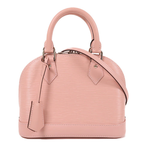LOUIS VUITTON LV SHW Alma BB 2 Way Shoulder Bag M41327 Epi Pink