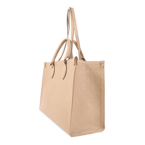 LOUIS VUITTON LV GHW OnTheGo MM 2 Way Shoulder Bag M45607 Monogram Empreinte