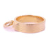 HERMES CDC Ring Collier De Chien 18K Pink Gold Hermes#50 US#5.25