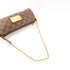 LOUIS VUITTON LV GHW Eva 2 Way Shoulder Bag N55213 Damier Brown