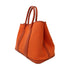 HERMES PHW Garden Party 42cm Tote Bag Handbag Toilet H Canvas Orange