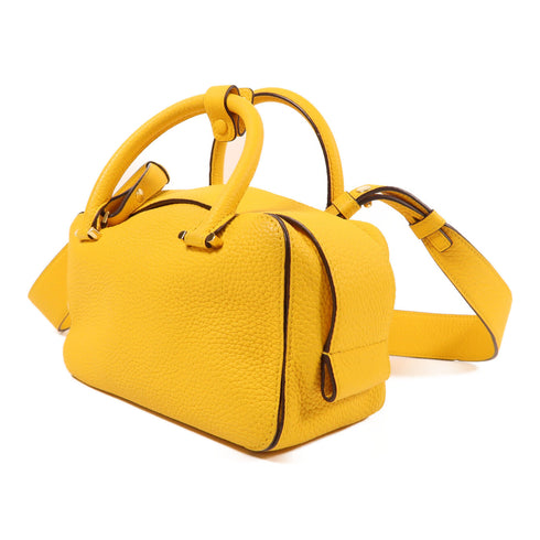 Delvaux GHW Cool Box Mini 2 Way Shoulder Bag Handbag Calfskin Leather