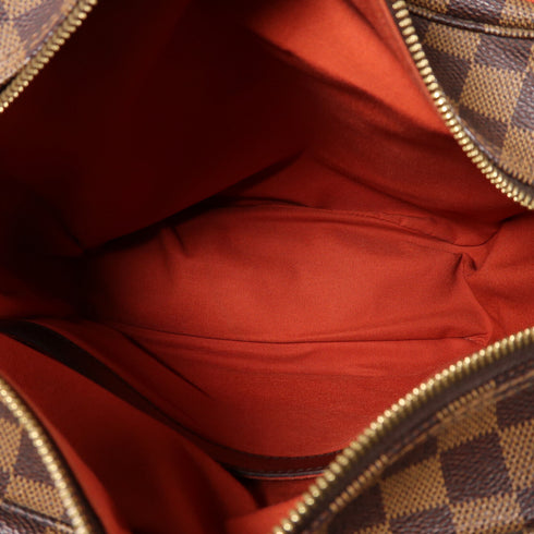 LOUIS VUITTON LV GHW Naviglio Shoulder Bag N45255 Damier Ebene Brown v1