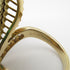 FINE JEWELRY 13.88ct Emerald 2.71ct Diamond Ring 18K Yellow Gold U...