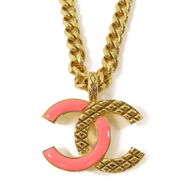 CHANEL CC Necklace Metal