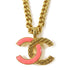 CHANEL CC Necklace Metal