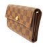 LOUIS VUITTON LV GHW Wallet Damier N63067 Brown