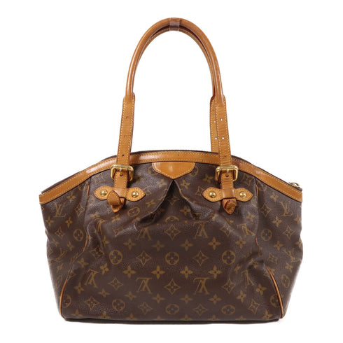 LOUIS VUITTON LV GHW Tivoli GM Shoulder Bag M40144 Monogram Brown v14