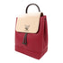LOUIS VUITTON LV SHW Lockme Backpack M52734 Soft Grained Leather Beige/Rouge