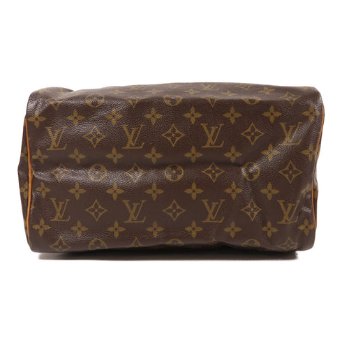 LOUIS VUITTON LV GHW Speedy 30 Hand Bag M41526 Monogram Brown v1