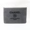 CHANEL CC SHW Clutch Handbag Denim Grey