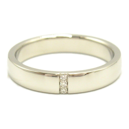 HARRY WINSTON Three Stone Ring WBDPRD3S4BP PT950 Platinum Diamond HW#61 US#9.5