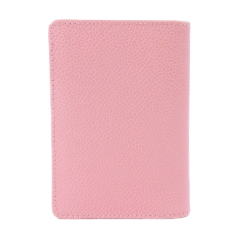 CHANEL CC Card Case Caviar Leather Pink