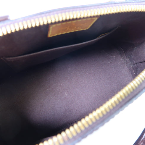 LOUIS VUITTON LV GHW Alma BB 2 Way Shoulder Handbag M91678 Vernis Burgundy v2