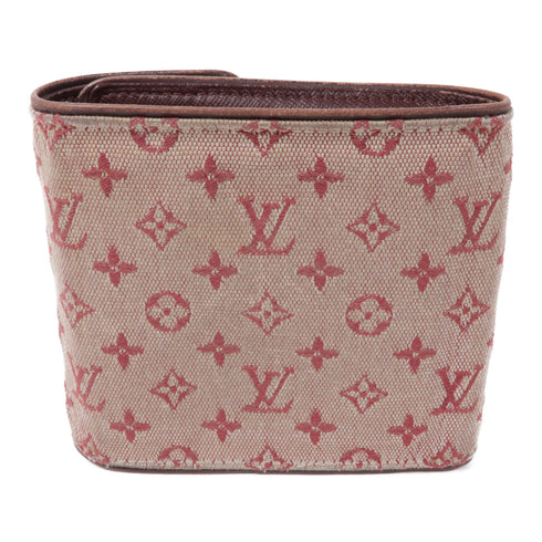 LOUIS VUITTON LV GHW Wallet M92241 Monogram Mini Red