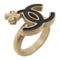 CHANEL CC Ring Metal US#5.25