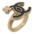 CHANEL CC Ring Metal US#5.25