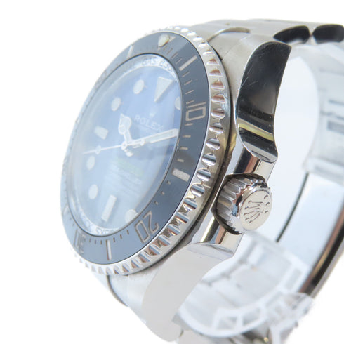 ROLEX Deepsea Automatic Movement Watch 126660 Stainless Steel Blue #17.5cm