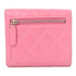 CHANEL CC SHW Wallet Quilted Lambskin Leather Pink