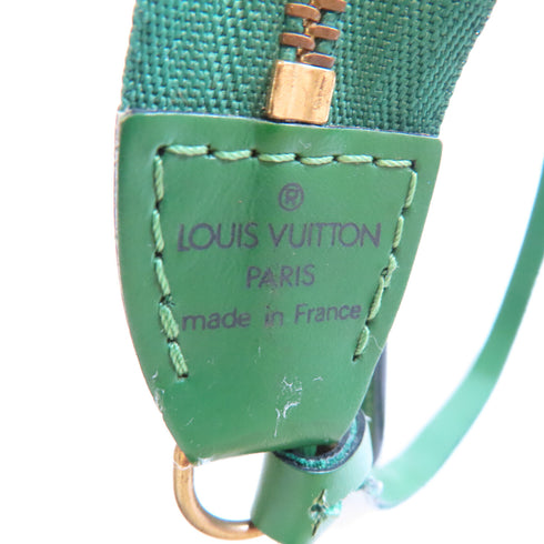 LOUIS VUITTON LV GHW Pochette Accessories Handbag M52944 Epi Leather Green