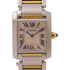CARTIER Tank Francaise 2384 Watch Pink Stainless steel 2384