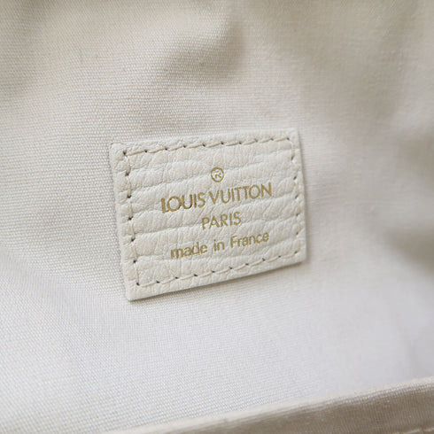 LOUIS VUITTON LV GHW Marina PM 2 Way Bag Handbag M95494 Monogram Mini Lin White