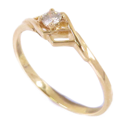 JEWELRY Diamond Ring US#6.5 18K Yellow Gold v1