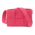 BOTTEGA VENETA BV Shoulder Bag Intrecciato Leather Pink