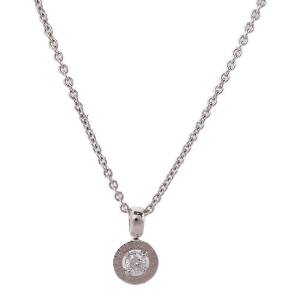 BVLGARI Diamond Necklace 18K White Gold