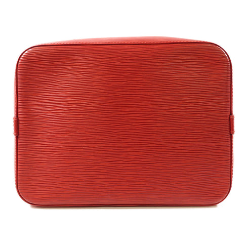 LOUIS VUITTON GHW Petit Noe Shoulder Bag M44107 Epi Red