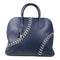 HERMES PHW Bolide 1923 46 Handbag Evercolor Leather Bleu Nuit Navy