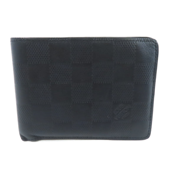 LOUIS VUITTON LV Multiple Wallet N62663 Damier Infini Black
