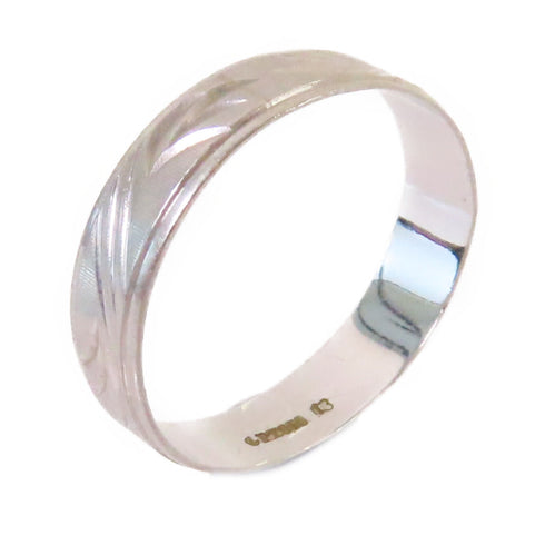 Fine Jewelry 2.1g Platinum Ring US#4.75 PT950 Platinum