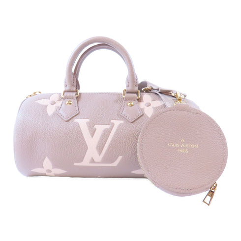 LOUIS VUITTON LV GHW Papillon BB 2way Shoulder M46031 Monogram Empreinte Beige