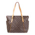 LOUIS VUITTON LV GHW Totally MM Shoulder Tote Bag M56689 Monogram Brown