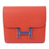 HERMES PHW Constance Wallet Veau Epsom Leather Rouge Tomate