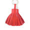 HERMES PHW Carmen Charm Key Ring Veau Swift Leather Red