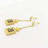 CHANEL CC Earrings Accessories A20A Metal Gold White