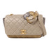 CHANEL CC 2 Way Chain Shoulder Bag Calfskin Leather