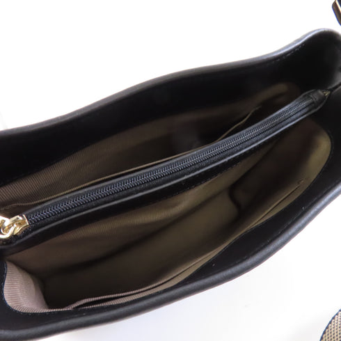 Furla GHW 2way Shoulder Bag 149538 Calfskin Leather Black