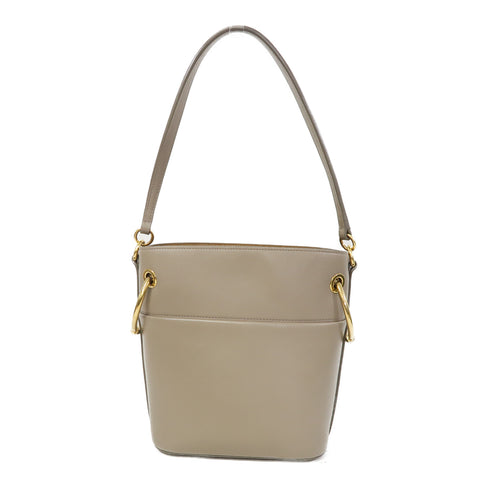 Chloe GHW 2 Way Shoulder Bag Handbag 03187565 Leather Brown