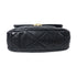 CHANEL Quilted CC GHW/SHW Chanel 19 Bag 2 Way Shoulder Bag Lambskin Black