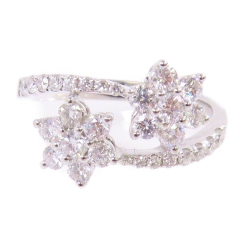 JEWELRY Diamond Ring US#6.25 18K White Gold