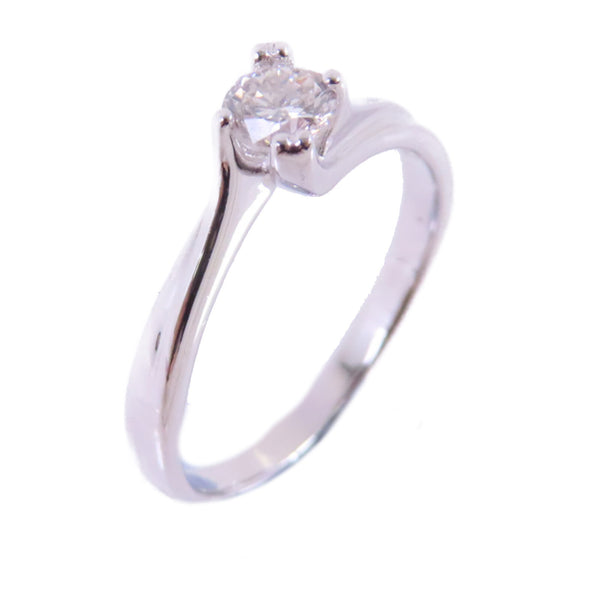 FINE JEWELRY 0.36ct Diamond Ring US#7.5 PT900 Platinum